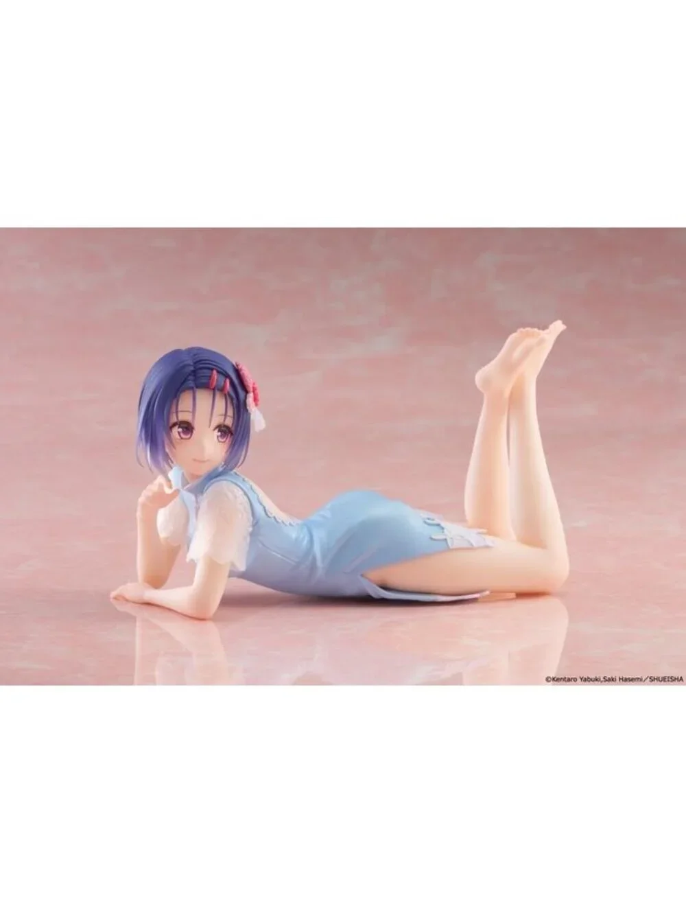 TAITO Desktop Cute To LOVE-Ru Darkness Yui Kotegawa Figure Blue Dress Ver.
